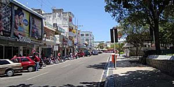 Paulo Afonso-Ba - Avenida Comercial da cidade  Por Walter Leite 