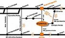 Cunha - Mapa de Localizao