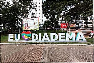 P�rtico da cidade  de Diadema - SP