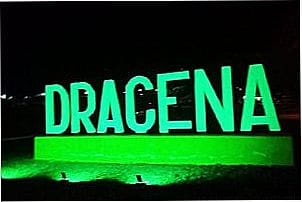 P�rtico da cidade  de  Dracena - SP