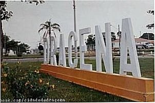 P�rtico da cidade  de Dracena - SP