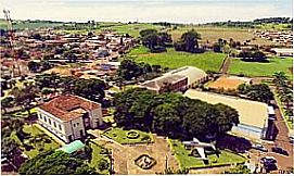 Dumont - Vista a�rea da cidade  de Dumont - SP