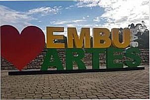 P�rtico da cidade  de Embu das Artes - SP