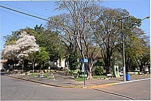 Pra�a central de Esp�rito Santo do Turvo - SP