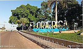 Flora Rica - P�rtico de entrada de Flora Rica - SP