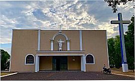 Floresta do Sul - Capela do Sagrado Cora��o de Jesus em Floresta do Sul, distrito de Presidente Prudente - SP