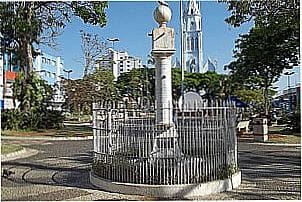 Pra�a central em Franca - SP