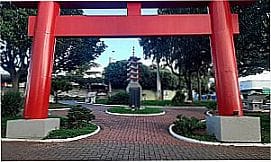 Gabriel Monteiro - Monumento � Migra��o Japonesa em Gabriel Monteiro - SP