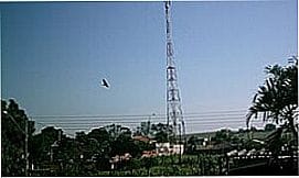 Guachos - Vista de Guachos, mais conhecido como Vila Esc�cia, distrito de Martin�polis - SP