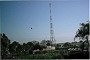 Vista de Guachos, mais conhecido como Vila Esc�cia, distrito de Martin�polis - SP