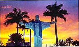 Guapia�u - Cristo Redentor em Guapia�u - SP