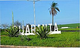 Guarant� - P�rtico de entrada da  cidade de Guarant� - SP