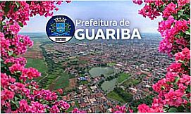 Guariba - Vista a�rea da cidade  de Guariba - SP