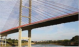 Hortol�ndia - Ponte da Esperan�a sobre o Ribeir�o Jacuba em Hortol�ndia - SP