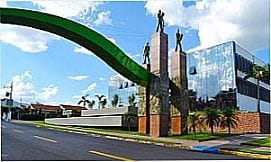 Ibat� - P�rtico da cidade  de Ibat� - SP