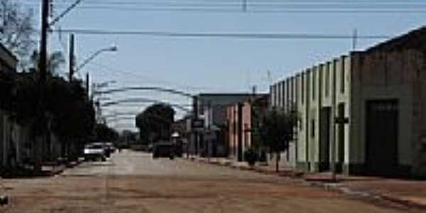 Rua central de Ibirarema-SP-Foto:gustavo_asciutti