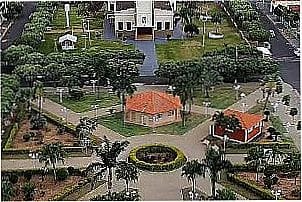 Vista parcial de Ida Iolanda, distrito de Nhandeara - SP
