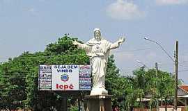 Iep - Iep-SP-Cristo na entrada da cidade-Foto:Eduardo Dantas