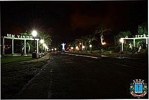 P�rtico de entrada da cidade de Iep� -SP