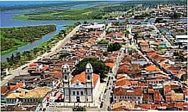 Iguape - Vista central de Iguape - SP