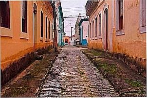 Rua hist�rica de Iguape - SP