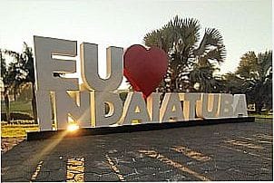 P�rtico da cidade de Indaiatuba - SP