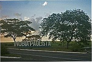 Trevo de acesso em In�bia Paulista - SP