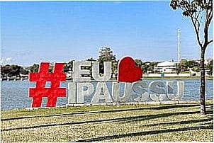 P�rtico da cidade  de Ipaussu - SP
