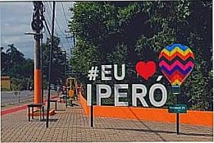 Acesso � cidade  de Iper� - SP