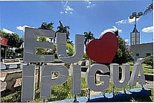 P�rtico da cidade de Ipigu� - SP