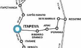 Iporanga - Mapa de localizao