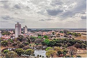 Vista parcial da cidade  de Iracem�polis - SP