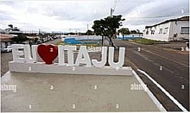 Itaju - P�rtico da cidade de Itaju - SP