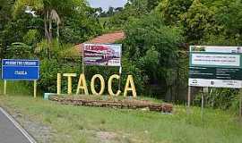 Itaca - Itaoca-SP-Entrada da cidade-Foto:www.arpensp.org.br