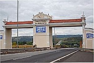 Portal de entrada da cidade  de Itu - SP