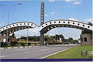 Portal de entrada da cidade de Itupeva - SP