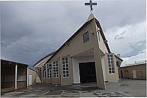 Igreja de Nossa Senhora do Carmo em Jatob�, distrito de Alto Alegre - SP