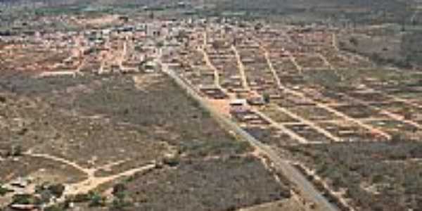 Vista area da cidade de Pirip-BA-Foto:atrekbrasil.