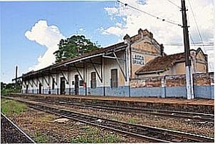 Esta��o Ferrovi�ria de Lagoa Branca, distrito de Casa Branca - SP