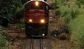 Mirandpolis - Mirandpolis-SP-Locomotiva-Foto:Nilton Cezar