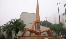 Mirassol - monumento do cinquentenario de mirassol - Por nestor jose dia filho