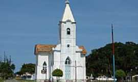 Ponta da Areia - Igreja N.S. de Lourdes em Ponta da Areia, por Serjo.