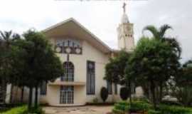 Ouroeste - Igreja Matriz So Joo Batista - Foto de Leonildo R. Silva, Por Leonildo Rodrigues da Silva