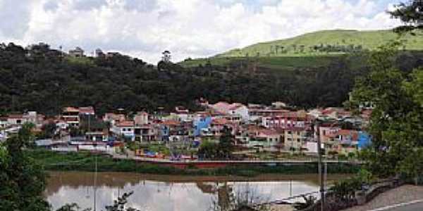 Pirapora do Bom Jesus-SP-Vista do Rio Tiet e a cidade-Foto:carlos.kardoso