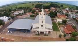 Populina - Foto aerea Igreja Mtriz, Por luiz Donizeti Lucatti