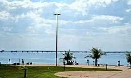 Presidente Epitcio - Presidente Epitcio-SP-Orla da Represa e a Ponte Hlio Serejo no Rio Paran-Foto:Edmilson Cano(FaceBook)