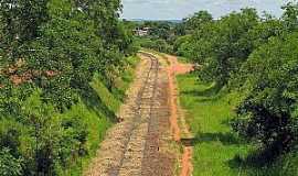 Quintana - Quintana-SP-Ferrovia na cidade-Foto:Eduardo Dantas