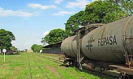 Rancharia - Rancharia-SP-Ptio da Estao Ferroviria-Foto:Eduardo Dantas