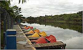 Rio Claro - Rio Claro-SP-Pedalinhos no Lago Azul-Foto:Nilson Kabuki