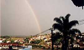 Sabana - Arco ris e vista parcial da cidade de Sabana-Foto:Jose Carlos Quiletti